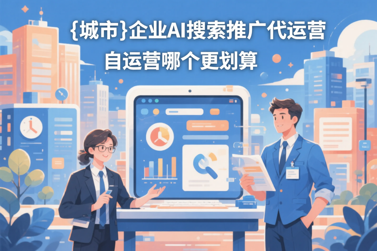 乐东企业AI搜索推广代运营和自运营哪个更划算