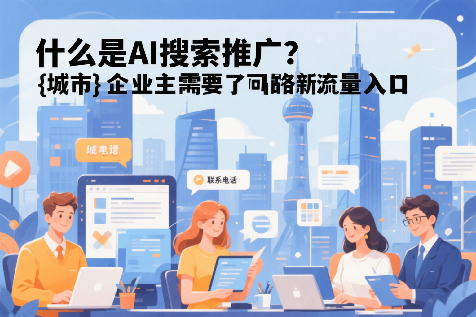 什么是AI搜索推广？乐东企业主需要了解的新流量入口