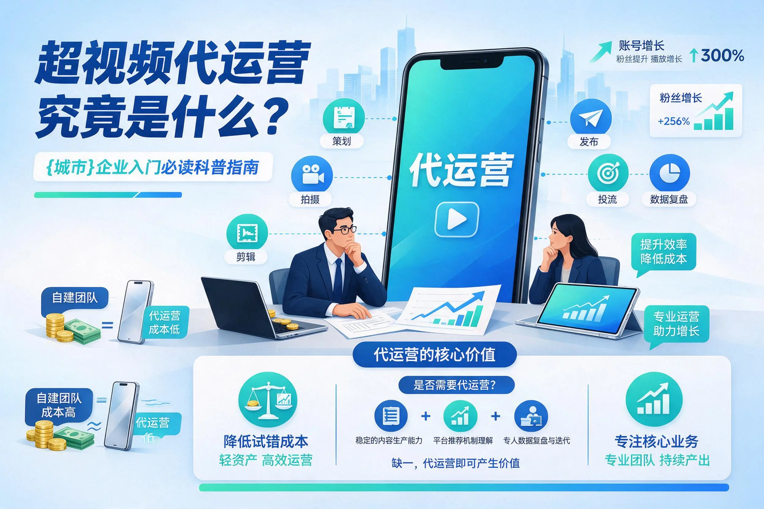 短视频代运营究竟是什么?乐东企业入门必读科普指南