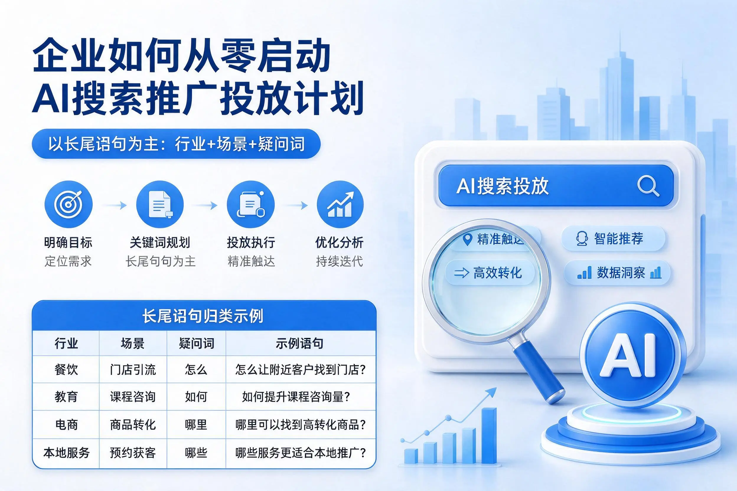 乐东企业如何从零启动AI搜索推广投放计划